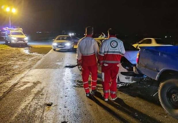 امدادرسانی هلال احمر خراسان‌شمالی به ۷۶۰ خودروی گرفتار در برف