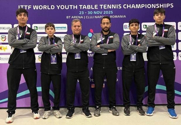 شکست تیم ملی پینگ‌پنگ نوجوانان ایران در یک قدمی مدال قهرمانی جهان