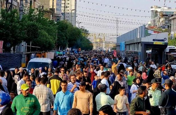 جشن امام رضایی ها در روز میلاد ثامن الحجج(ع)