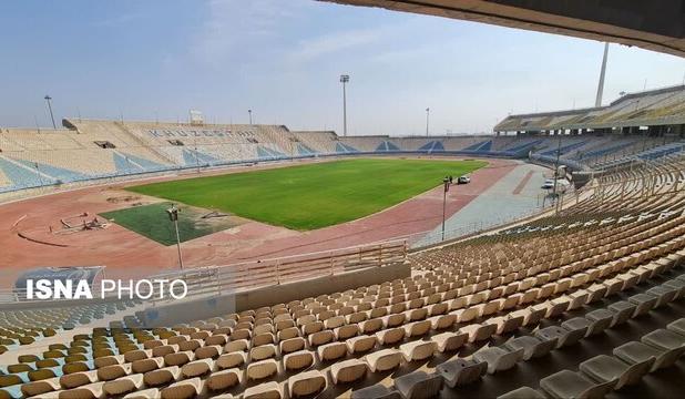 وزشگاه غدیر اهواز سبزتر شد