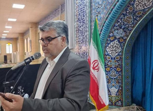 دعا برای درخواست باران در مصلی جمعه گناوه