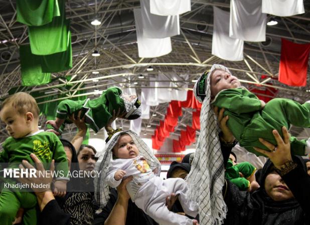 برگزاری همایش شیرخوارگان حسینی در اردبیل