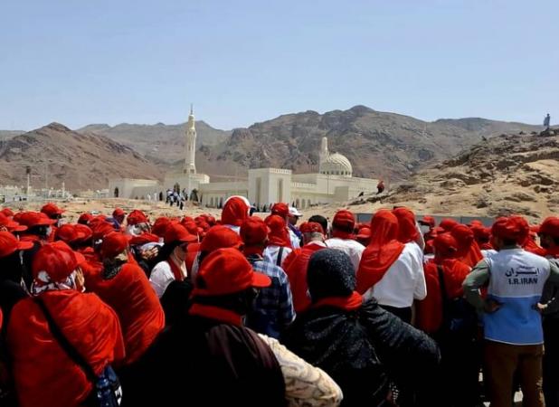 جاماندگان از اماکن زیارتی مدینه منوره بخوانند