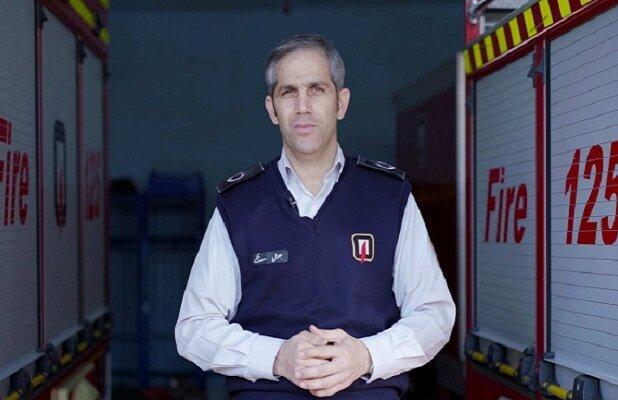 جزئیات حریق گسترده یک ساختمان اقامتی در خیابان سعدی