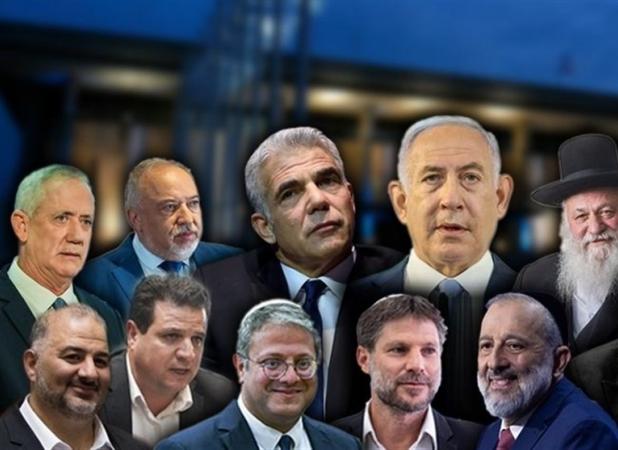 نظرسنجی‌های جدید در رژیم صهیونیستی: ائتلاف نتانیاهو در سراشیبی سقوط