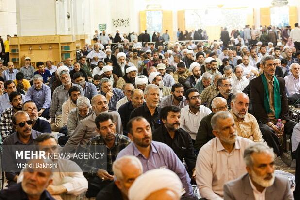 عزاداری اردبیلی ها در سوگ پیر جماران