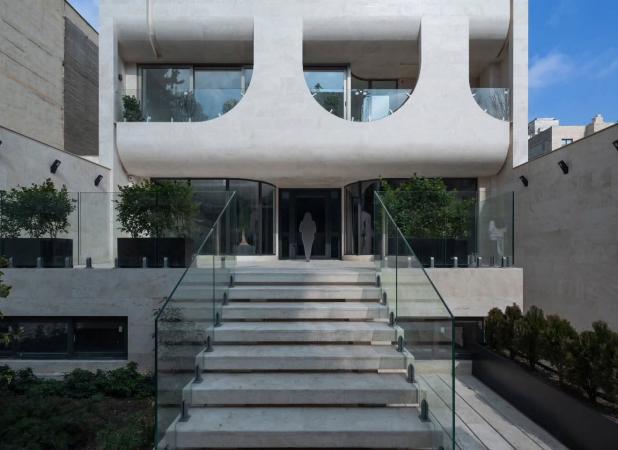 معماری این آپارتمان زیبا در مشهد تماشایی است