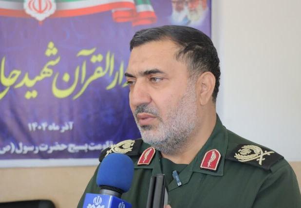 فرمانده سپاه ثارالله کرمان: ۶۲ هزار نفر در مسابقات قرآن و عترت بسیج ثبت‌نام کرده‌اند
