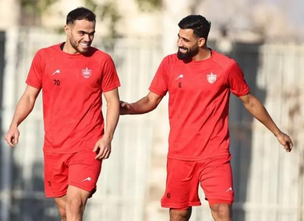 لحظه بامزه در هتل پرسپولیس: کنعانی‌زادگان مقابل اورانوف خودنمایی کرد