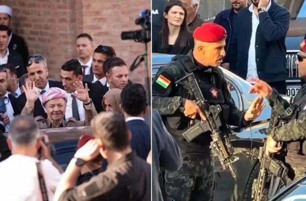 خشم آنکارا از سفر بارزانی به ترکیه با محافظان مسلح