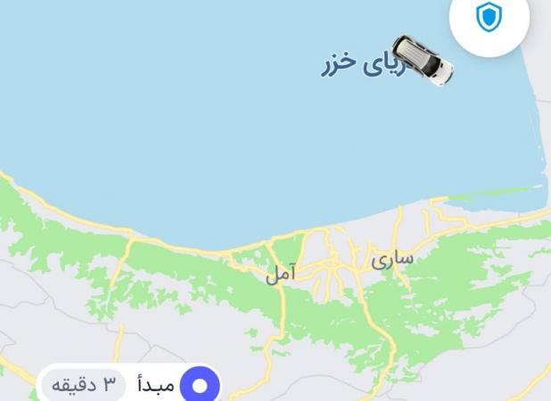 وضعیت عجیب GPS در این روزهای تهران