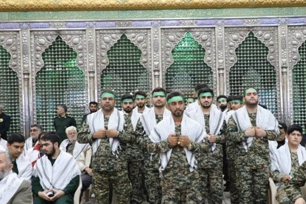 روایت خبرنگار مهر از تجدید میثاق بسیجیان با آرمان‌های امام(ره)