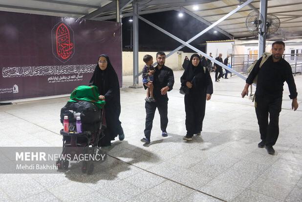 ۱۲۵۰ دستگاه اتوبوس زوار اربعین در مرز مهران را جابجا کردند