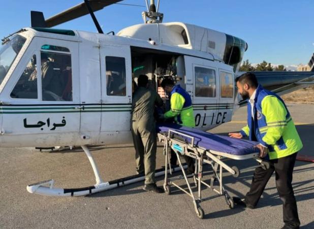 سقوط پژو پارس از پل در محور سبزوار - میامی؛ ۴نفر مصدوم شدند