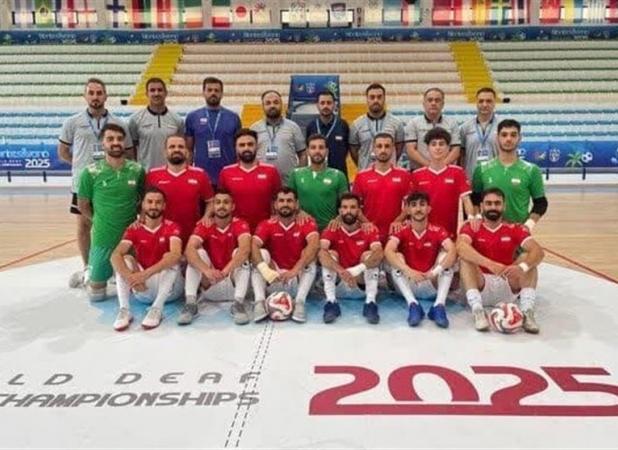 تیم ملی فوتسال ناشنوایان برای چهارمین بار قهرمان جهان شد