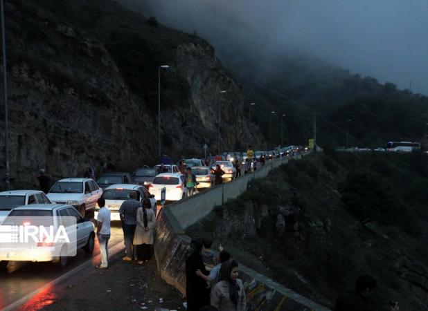 تردد در جاده چالوس بالاخره به حالت عادی برگشت