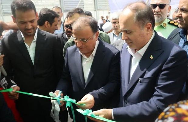 افتتاح نشاخانه شیشه‌ای مدرن در گلستان با حضور وزیر جهاد کشاورزی
