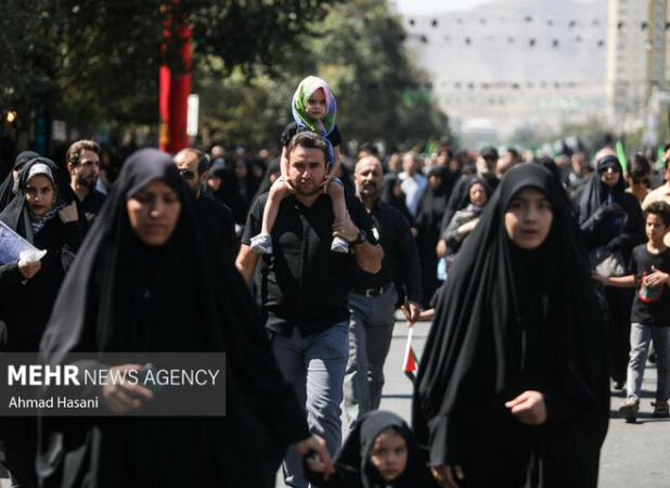 مشهد میعادگاه دل‌سوختگان در اربعین حسینی