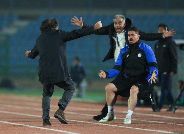 انفجار وریا غفوری بعد از گل استقلال