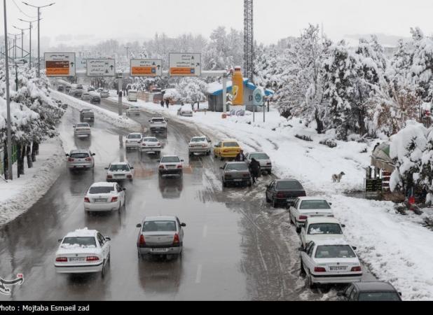 ممنوعیت تردد در ۵ محور به دلیل کولاک برف