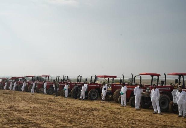 رزمایش مقابله با ملخ صحرایی در بوشهر برگزار شد