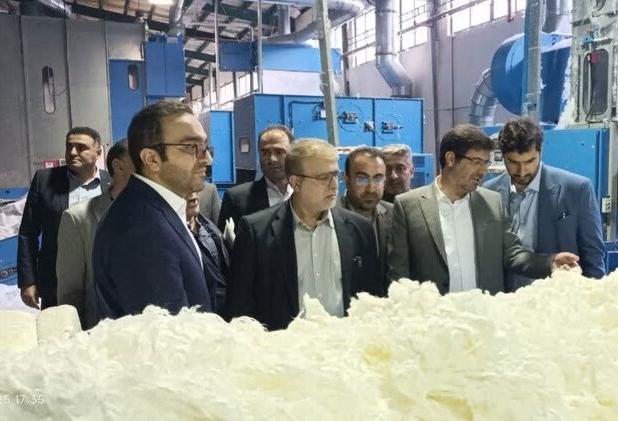 ورود دستگاه قضایی برای حل مشکل یک واحد تولیدی در کلاردشت