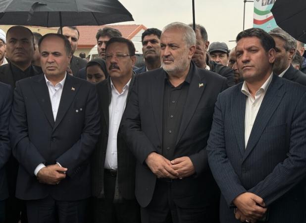 آیین کلنگ‌زنی و آبرسانی با حضور وزیر نیرو و کشاورزی برگزار شد