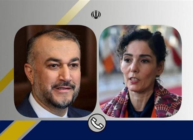 تماس تلفنی وزیر خارجه بلژیک با امیرعبداللهیان