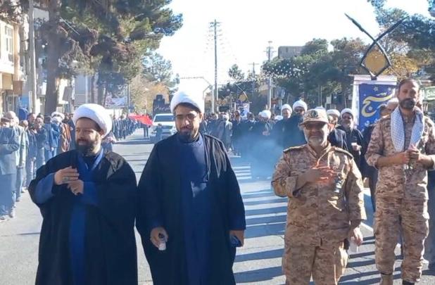 اجتماع عزاداران فاطمی در شهرستان تربت جام