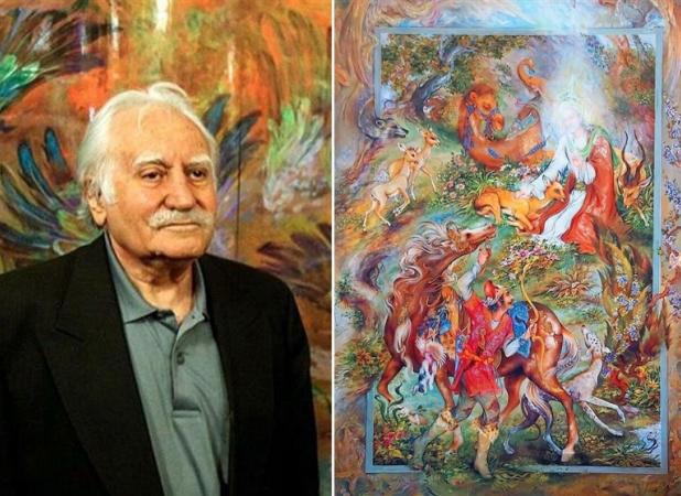 آخرین وضعیت استاد فرشچیان در بیمارستان/ حال استاد نگارگری ایران خوب نیست