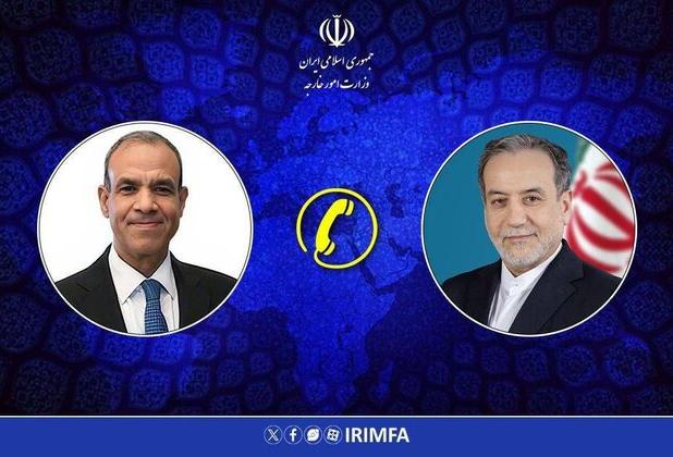 تماس تلفنی وزیرخارجه مصر با دکتر عراقچی