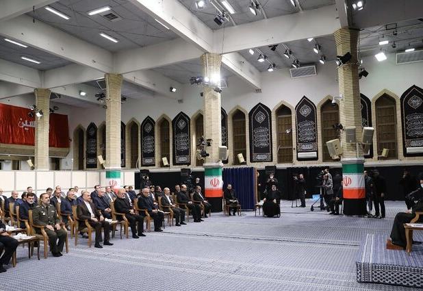 دیدار رئیس‌جمهور و اعضای هیئت دولت با رهبر انقلاب