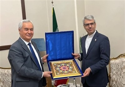 دیدار سفیر تاجیکستان در تهران با بقائی