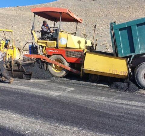 مسیر ۱۲۰۰ متری محور سوادجان_هوره آسفالت شد