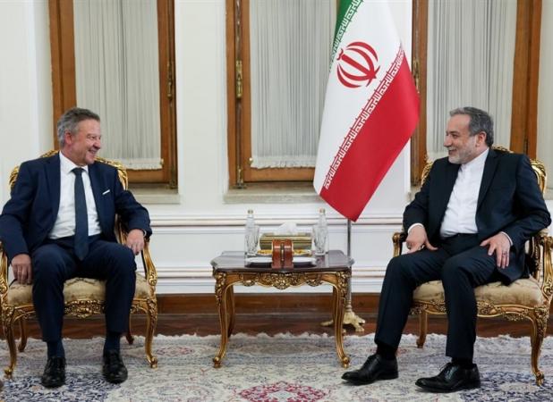 دیدار خداحافظی سفیر آلمان با عراقچی