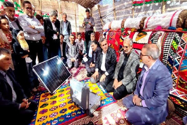 بهره برداری از ۴۰۰ پنل‌ خورشیدی عشایر در کهگیلویه و بویراحمد