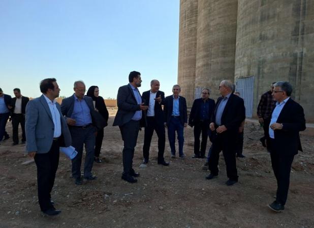 سیلوی ۱۰۰ هزار تنی گرمسار آماده ذخیره سازی گندم است