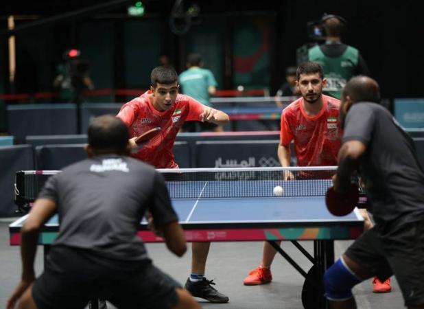 بازی‌های کشورهای اسلامی| صعود تیم تنیس روی میز مردان ایران به یک‌چهارم نهایی