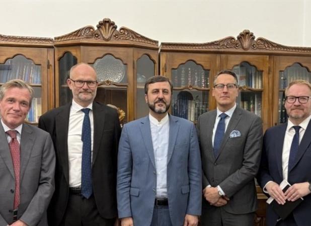دیدار غریب‌آبادی با سفرای نوردیک و مقام وزارت خارجه روسیه
