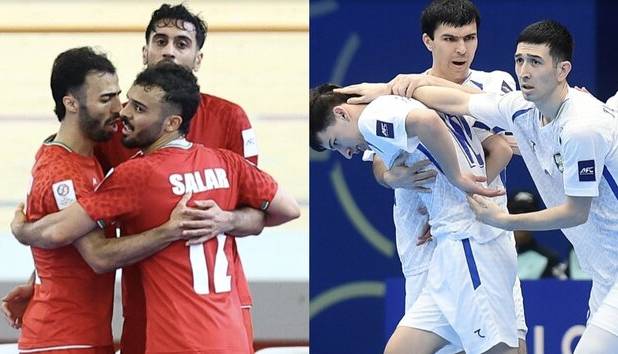 دیوار پابرجای فوتسال ایران مقابل ازبکستان