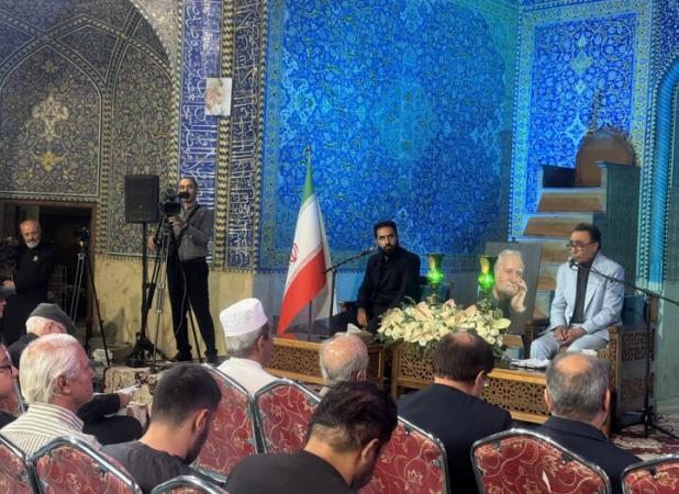 آغاز مراسم بزرگداشت استاد فرشچیان در مدرسه چهارباغ