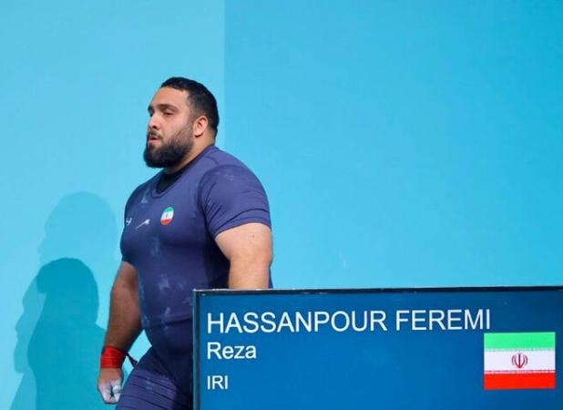 حسن پور در یک‌ضرب وزنه برداری چهارم شد