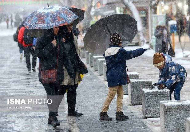 همدان از امشب برفی می‌شود