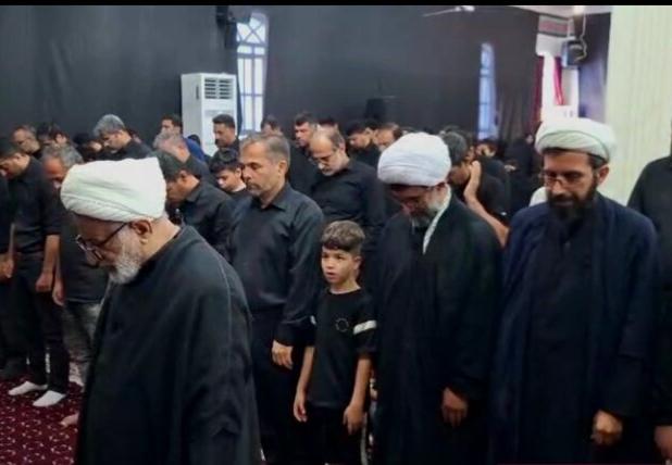 اقامه نماز جماعت ظهر عاشورا در کنگان