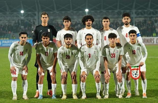 پیروزی تیم فوتبال امید ایران مقابل بحرین