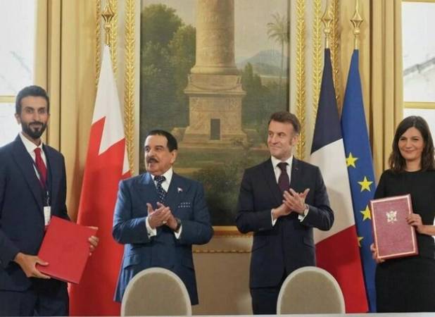 فرانسه و بحرین توافقنامه نظامی امضا کردند