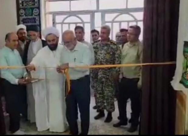 افتتاح نمایشگاه غدیر در شهر سیراف