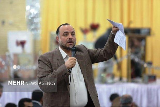 عیادت مسئولان خوزستانی از شاعر آیینی برجسته