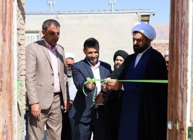 خانه عالم روستای جور با مشارکت مردمی و نهادهای حمایتی افتتاح شد