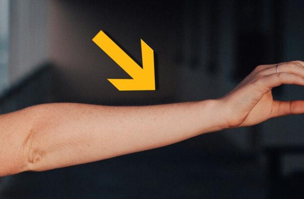 ردپای تکامل انسان‌ها در یک رگ اضافه دست